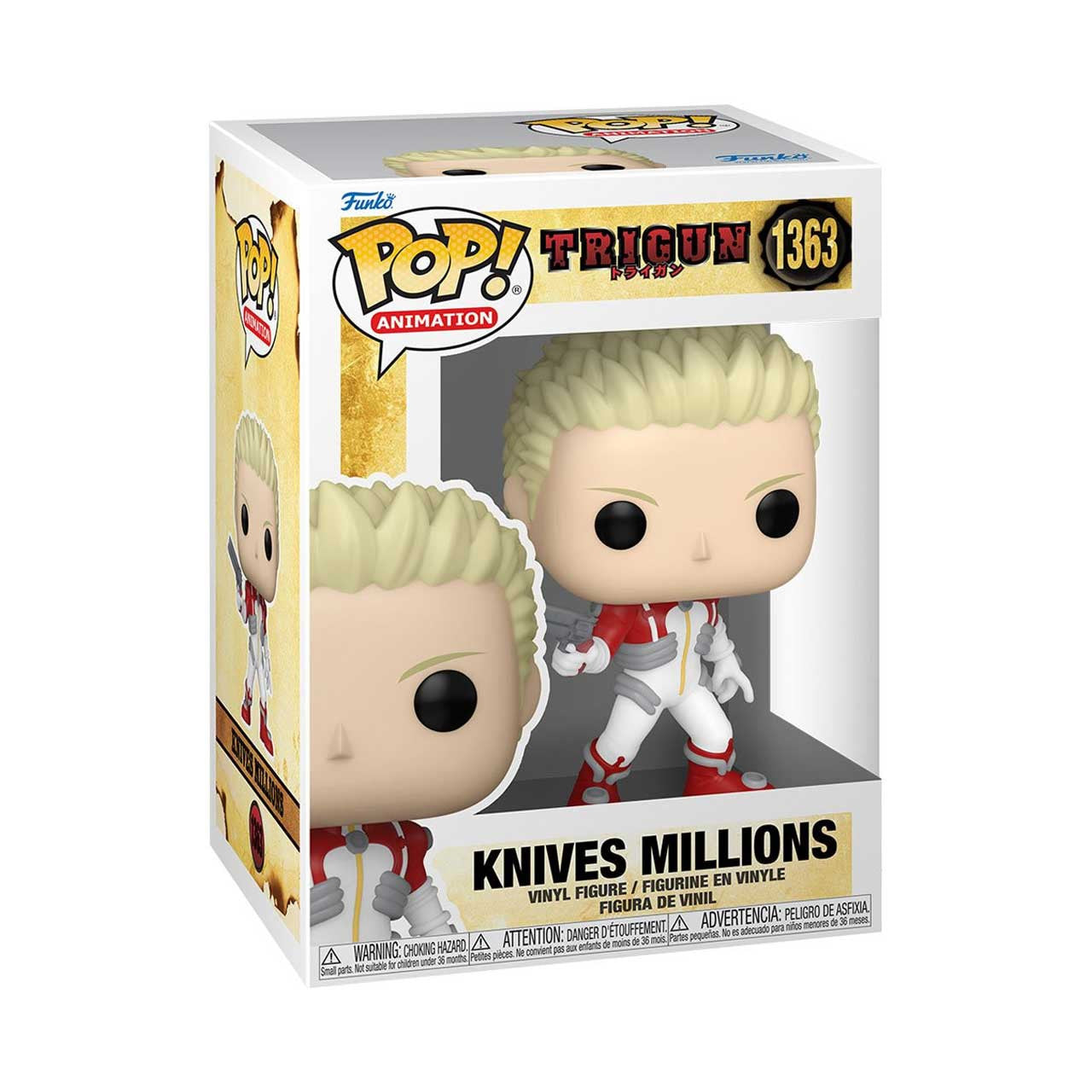 Trigun Knives Millions Pop! Vinyl Figure #1363