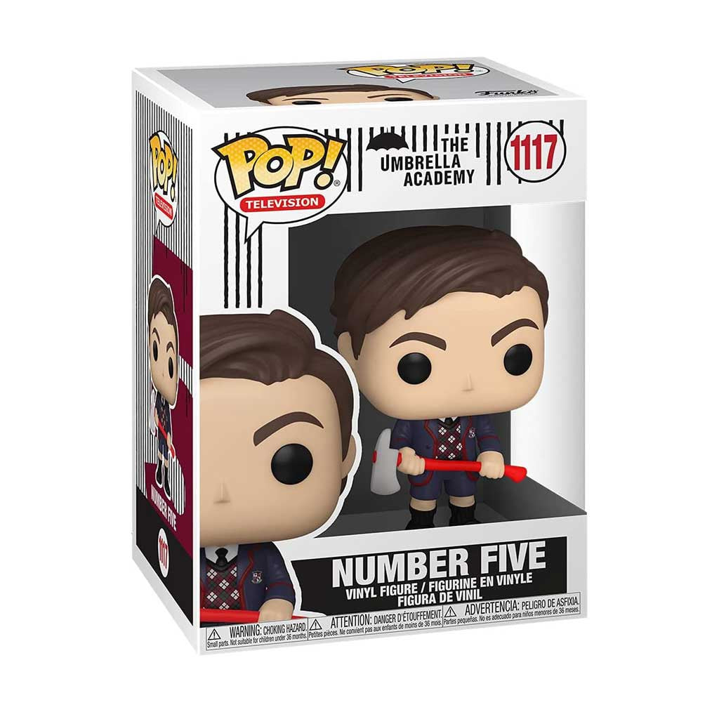 Umbrella Academy Number Five with Axe Pop! Vinyl Figure #1117