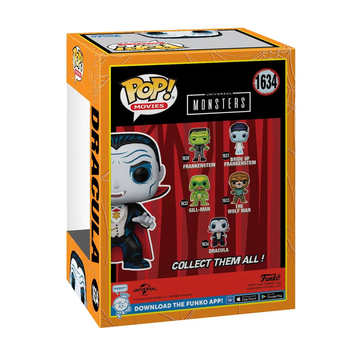 Universal Monsters Dracula Funko Pop! Vinyl Figure #1634