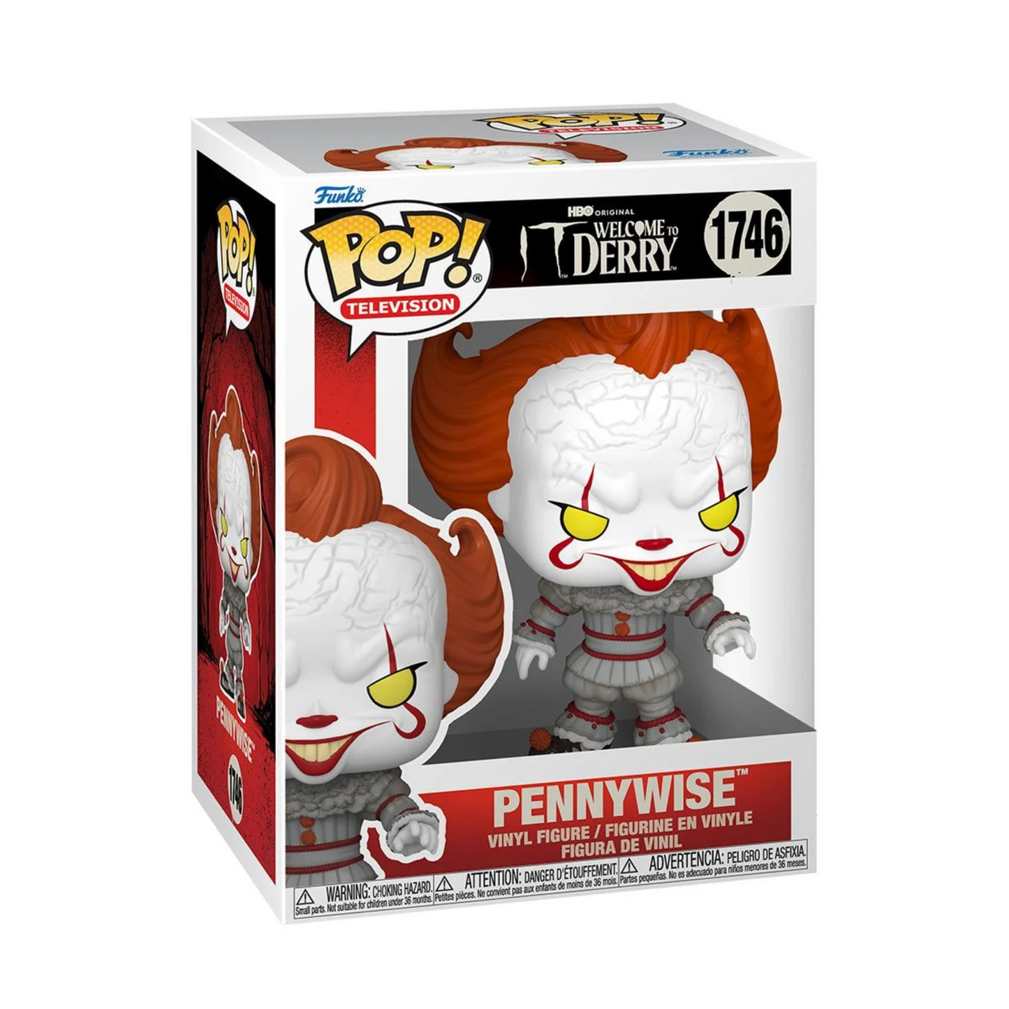 Welcome to Derry Pennywise Funko Pop! Vinyl Figure #1746