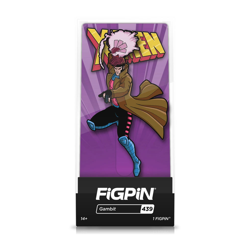 X-Men Gambit Animated FiGPiN Enamel Pin #439