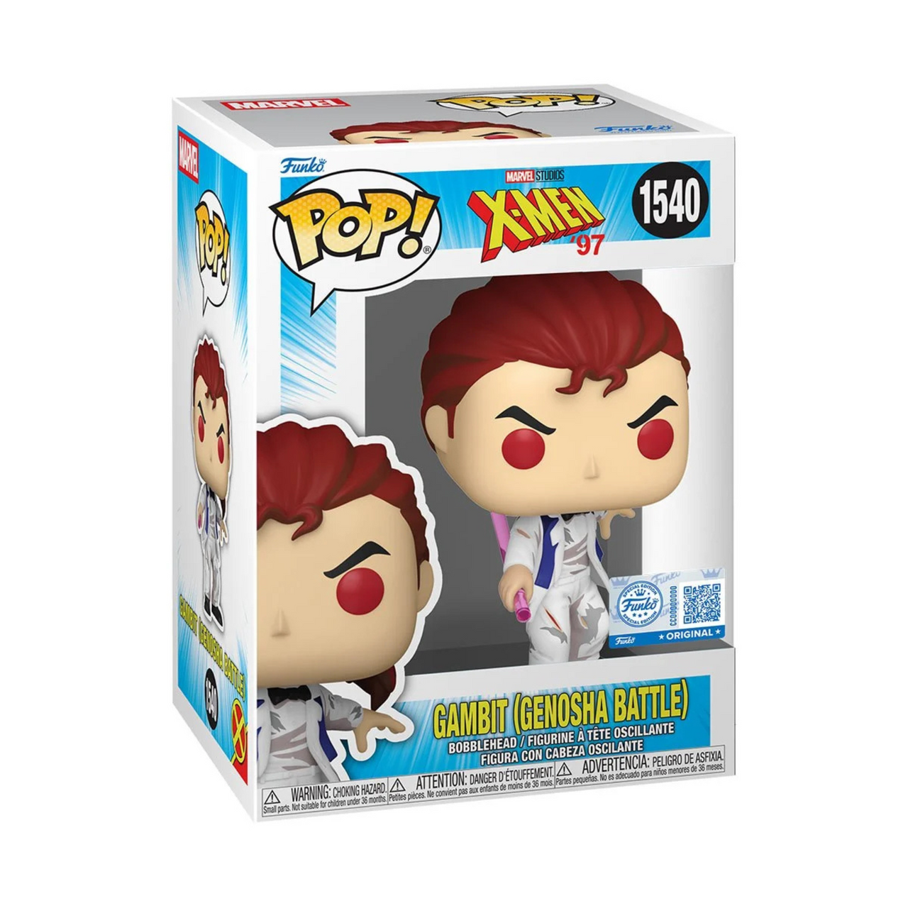 X-Men '97 Gambit Genosha Battle Funko Pop! Exclsive Vinyl Figure #1540
