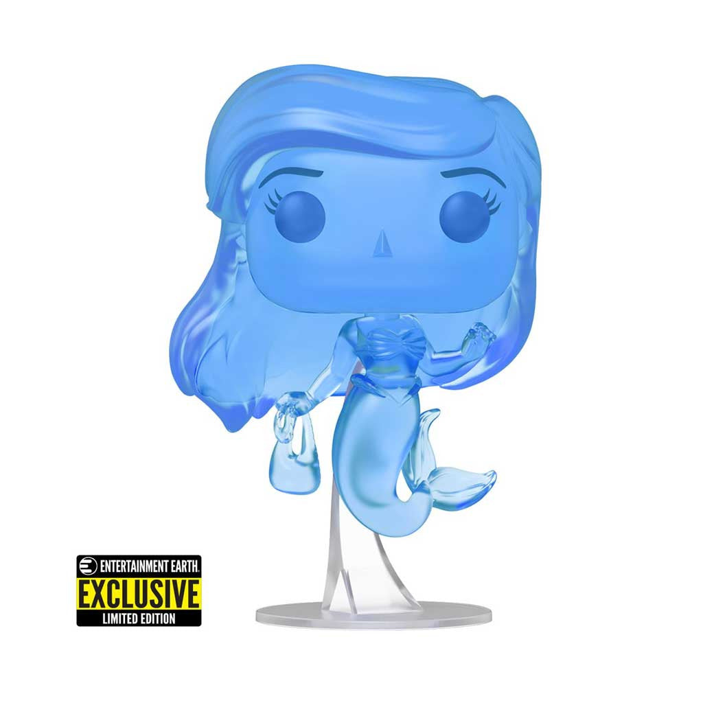 he Little Mermaid Ariel Blue Translucent Exclusive Pop! Vinyl Figure #563