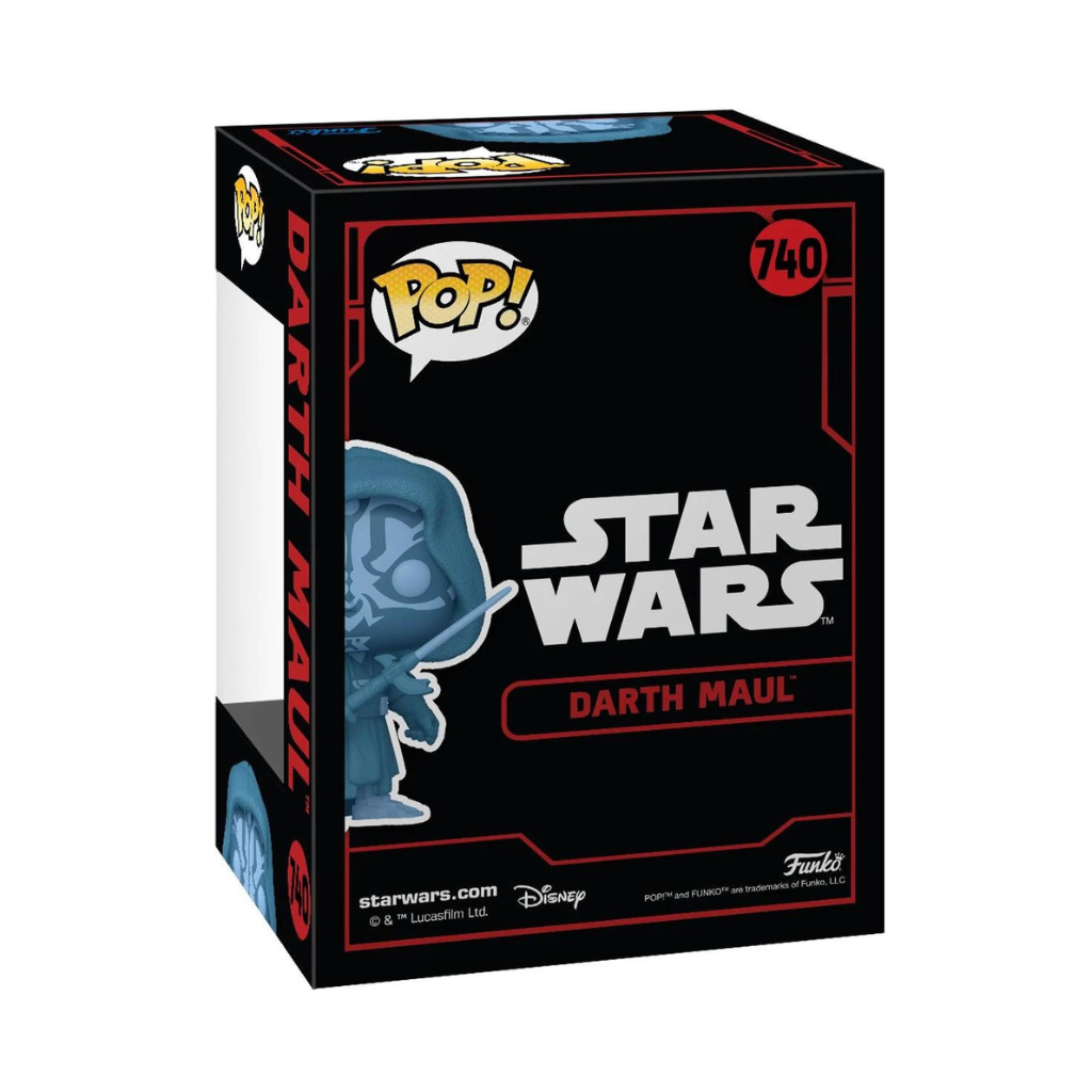 Star Wars Hologram Darth Maul Glow-in-the-Dark Pop! Vinyl Figure #740