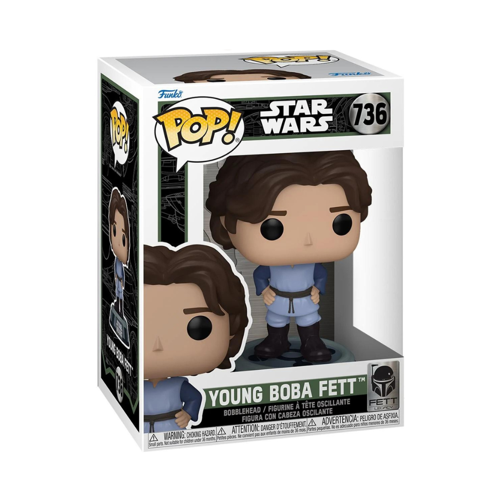 Star Wars Fett Legacy Young Boba Fett Pop! Vinyl Figure #736