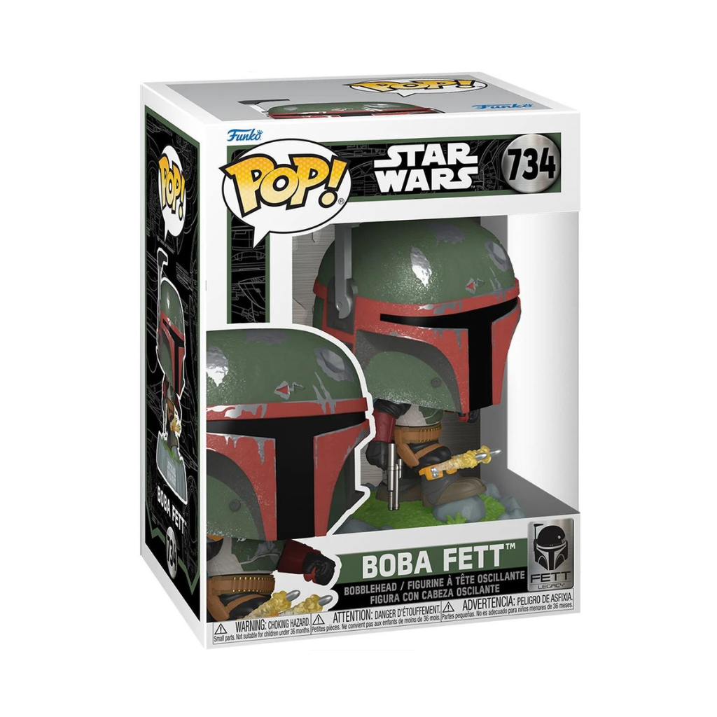 Star Wars Fett Legacy Boba Fett with Rockets Pop! Vinyl Figure #734