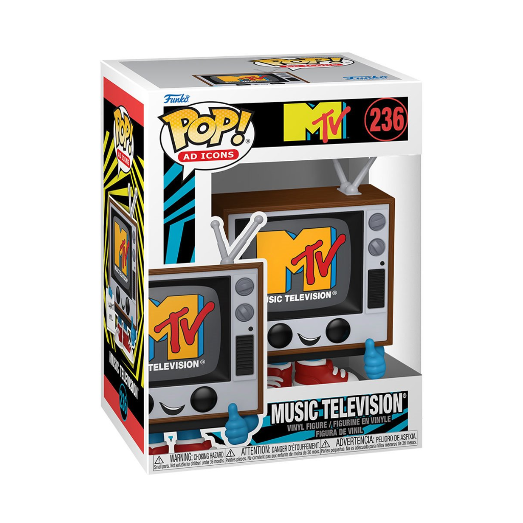 MTV Music Television Logo Pop! Vinyl Figure #236