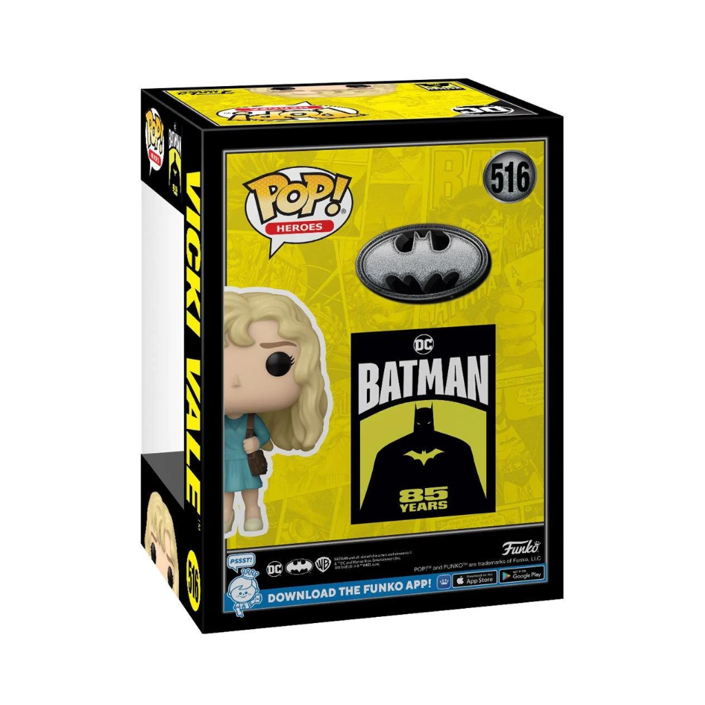 tmc Vicki BatmanBatman 85th Anniversary Vicki Vale Pop! Vinyl Figure #516