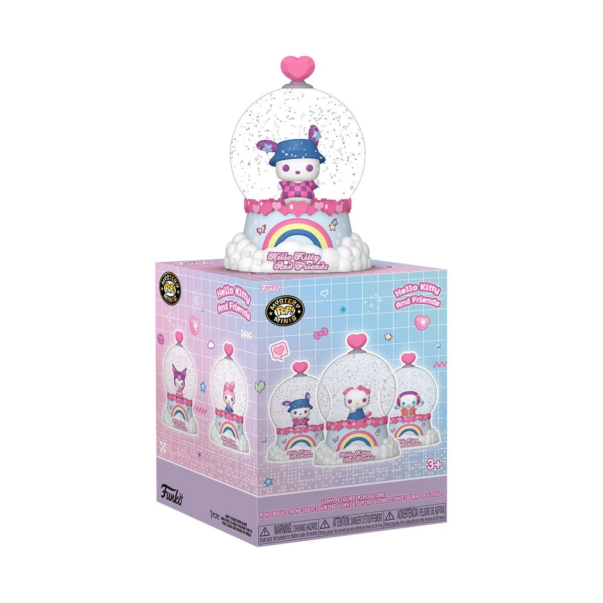Hello Kitty and Friends Y2K Mystery Mini Glitter Globe Box