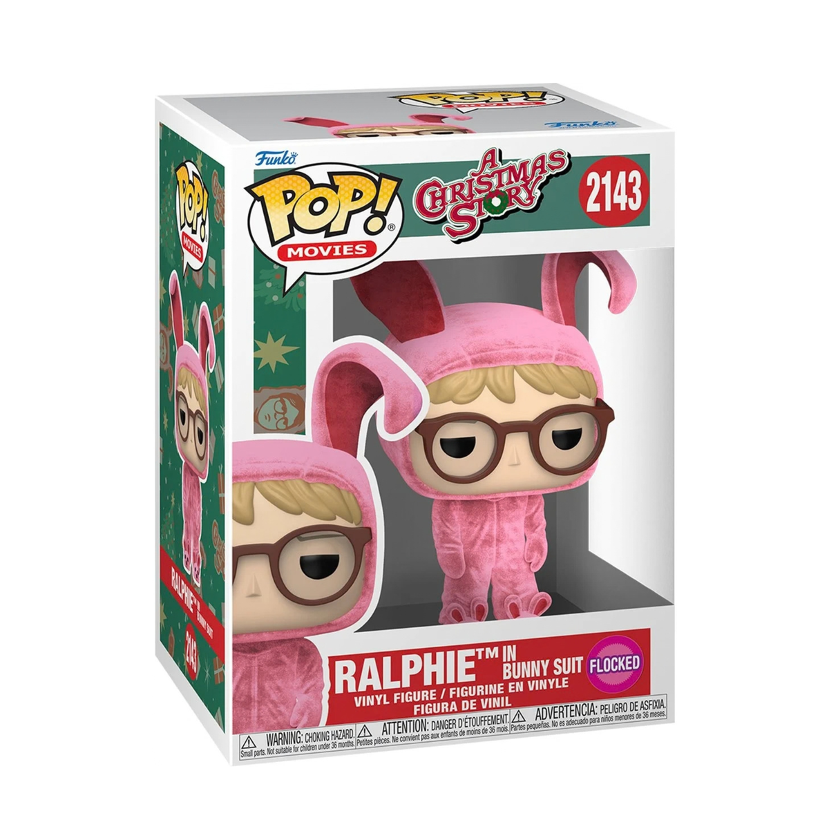 A Christmas Story Ralphie in Bunny Suit Flocked Funko Pop! Vinyl Figure #2143