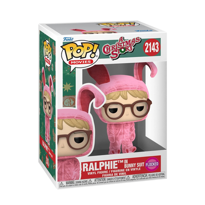 A Christmas Story Ralphie in Bunny Suit Flocked Funko Pop! Vinyl Figure #2143
