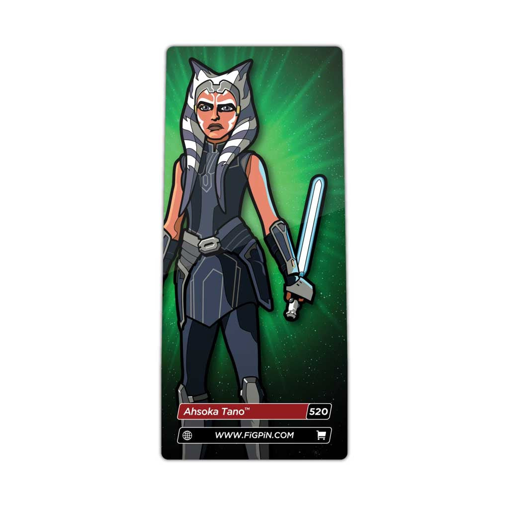 Ahsoka Tano The Clone Wars FiGPiN Enamel Pin #520