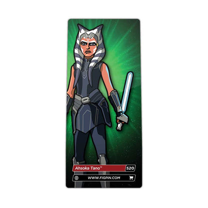 Ahsoka Tano The Clone Wars FiGPiN Enamel Pin #520