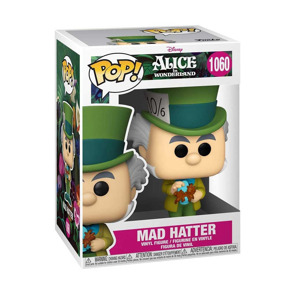 Alice in Wonderland 70th Anniversary Mad Hatter Pop! Vinyl Figure #1060