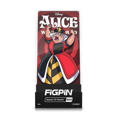 Alice in Wonderland Queen of Hearts FiGPiN Enamel Pin #605