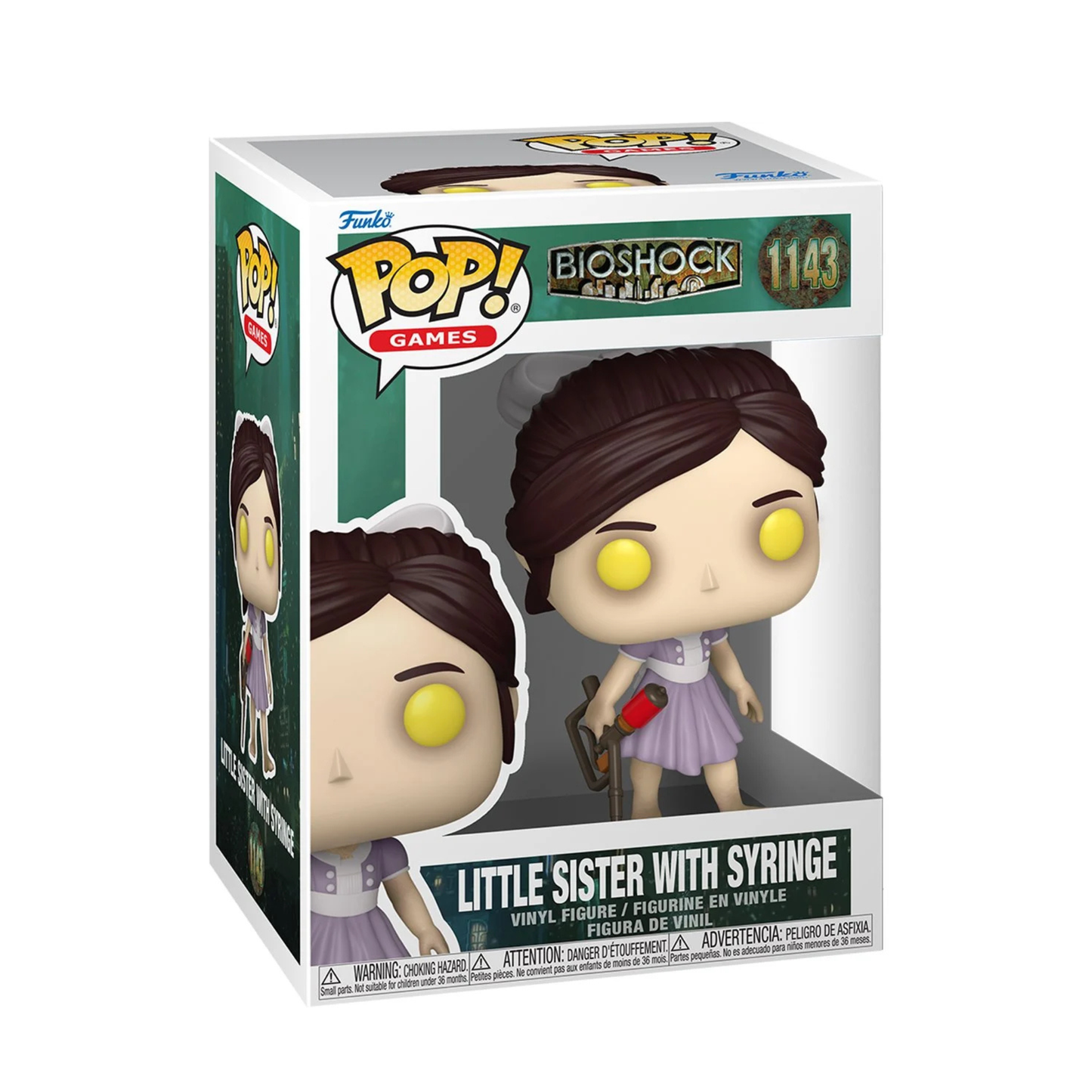 Bioshock Little Sister with Syringe Funko Pop! Vinyl Figure #1143
