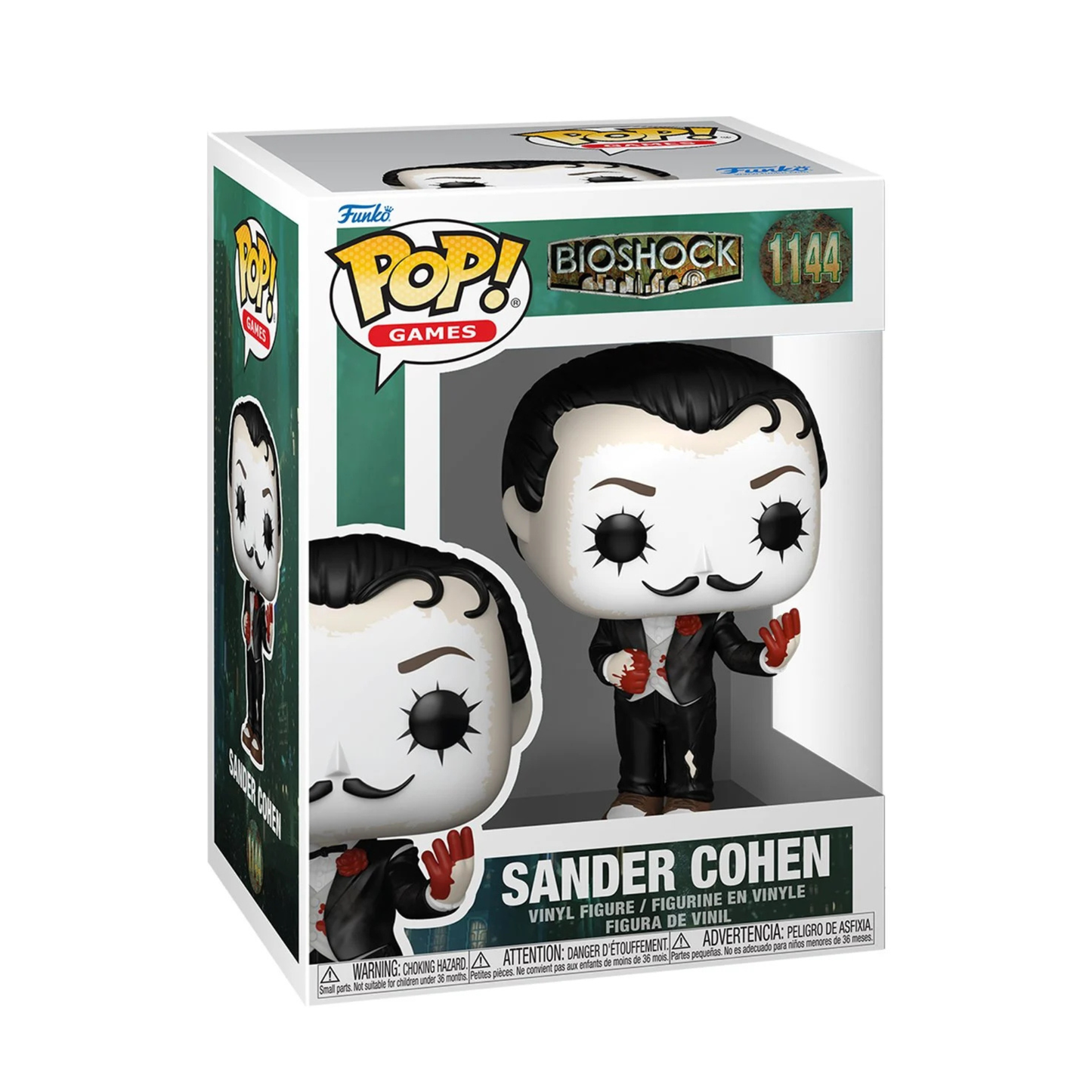 Bioshock Sander Cohen Funko Pop! Vinyl Figure #1144