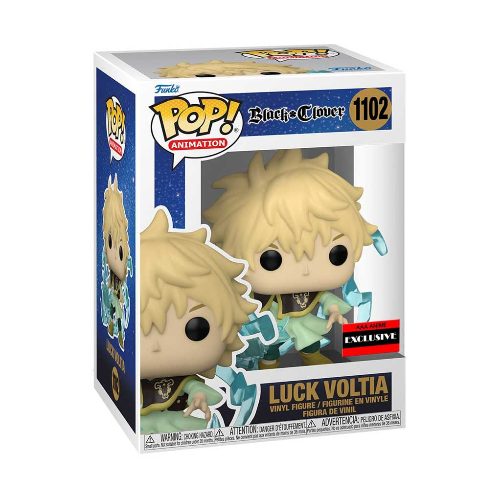 Black Clover Luck Voltia Exclusive Pop! Vinyl Figure #1102
