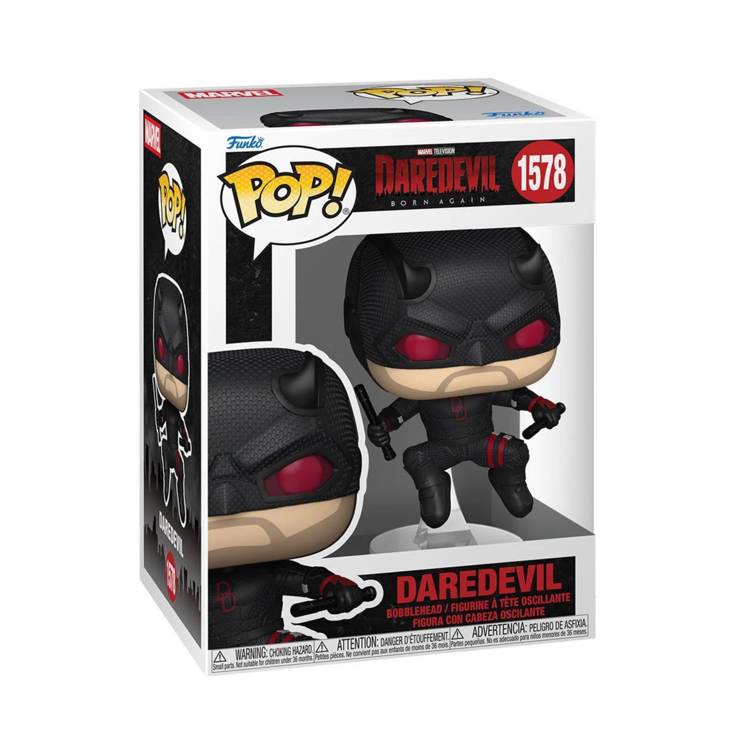 Born Again Season 2 Daredevil Black Suit Funko Pop! Vinyl Figure #1578