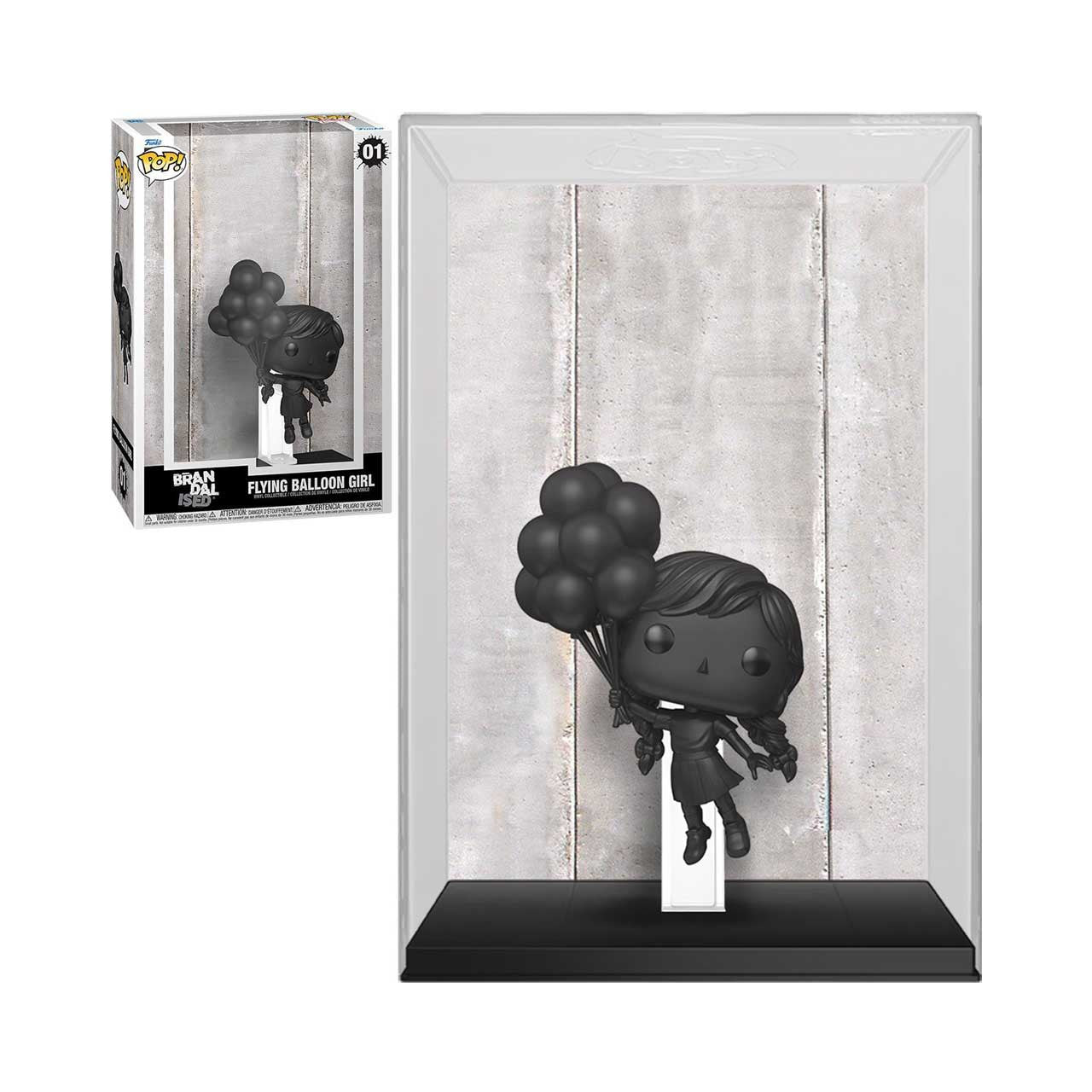 Brandalised Flying Balloon Girl Funko Pop! Art Cover Figure with Case #01
