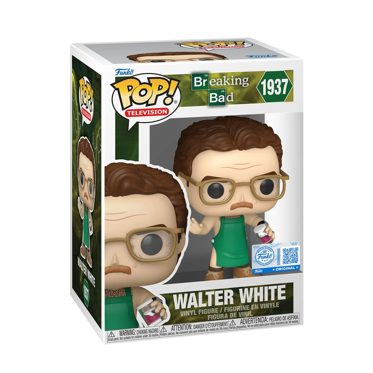 Breaking Bad Walt in Apron Funko Pop! Exclusive Vinyl Figure #1937