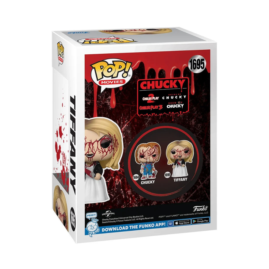 Bride of Chucky Tiffany Bloody Funko Pop! Exclusive Vinyl Figure #1695