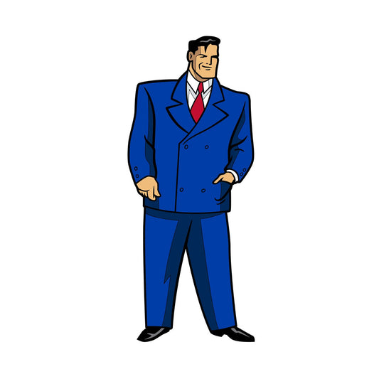 Bruce Wayne Batman the Animated Series FiGPiN Enamel Pin is #476 in the collection.