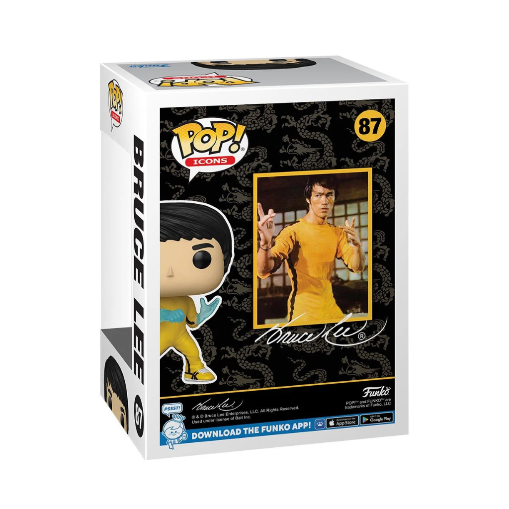 Bruce Lee Funko Pop! Vinyl Figure Plus #87