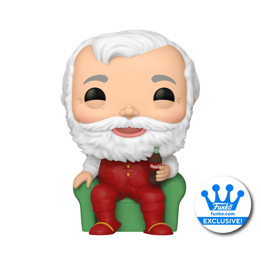 Coca-Cola Santa in Chair Funko Pop! Exclusive Vinyl Figure #173