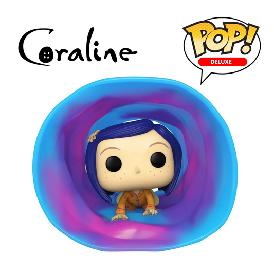 Coraline 15th Anniversary Coraline in Tunnel Deluxe Funko Pop! Vinyl Figure #1643