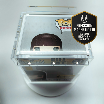 CryoCases Magnetic Acrylic Protector – 5mm Crystal-Clear Display Case with 6-Magnet Seal & 98% UV Protection for 4" Funko Pop Figures
