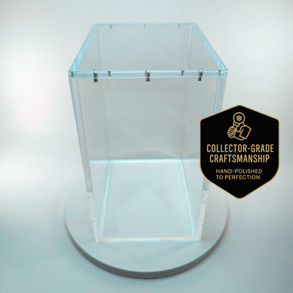 CryoCases Magnetic Acrylic Protector – 5mm Crystal-Clear Display Case with 6-Magnet Seal & 98% UV Protection for 4" Funko Pop Figures