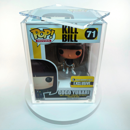 CryoCases Magnetic Acrylic Protector – 5mm Crystal-Clear Display Case with 6-Magnet Seal & 98% UV Protection for 4" Funko Pop Figures