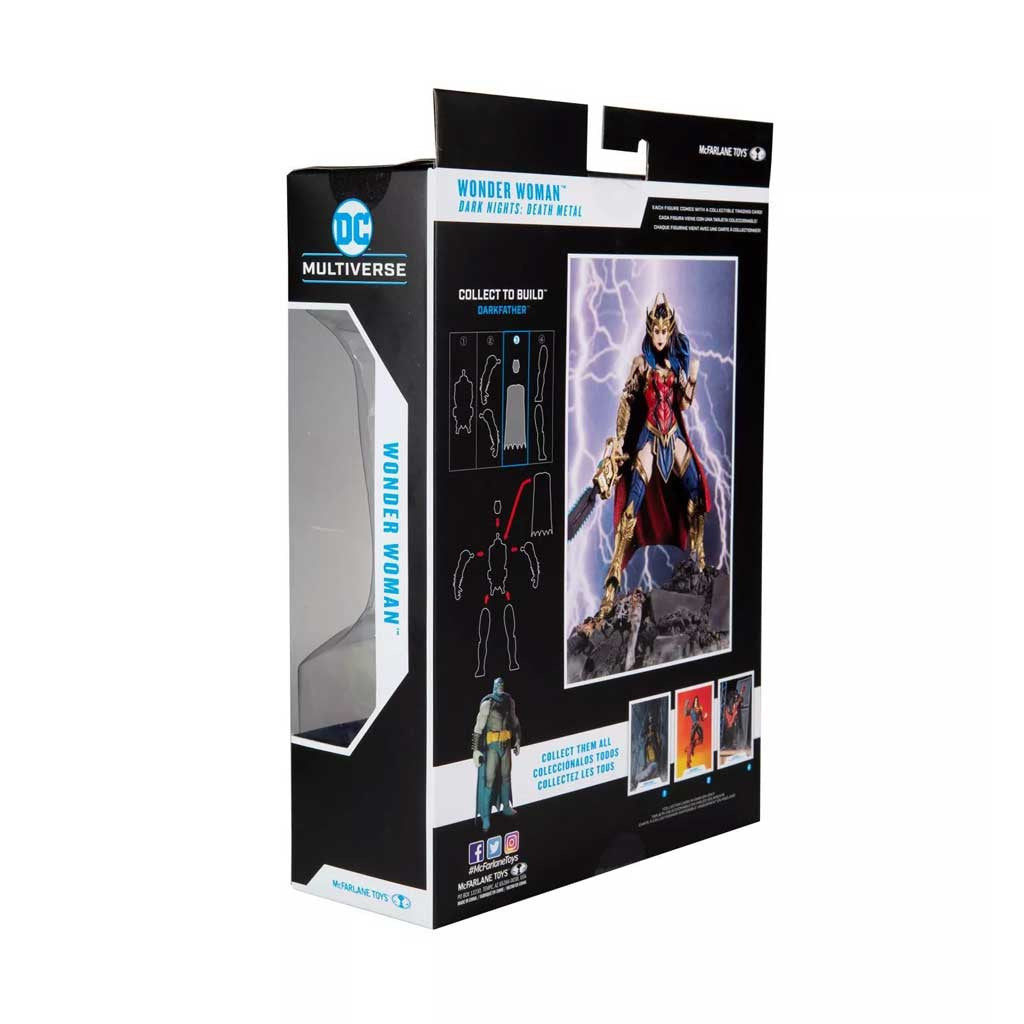 DC Multiverse Death Metal Wonder Woman Build-A Darkfather Action Figure
