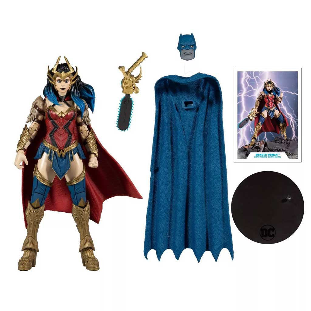 DC Multiverse Death Metal Wonder Woman Build-A Darkfather Action Figure
