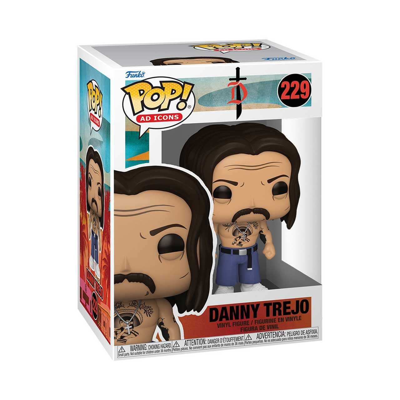 Danny Trejo Pop! Vinyl Figure #229
