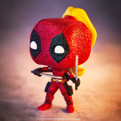 Deadpool & Wolverine Ladypool Diamond Funko Pop! Exclusive Vinyl Figure #1404