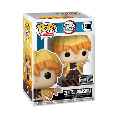 Demon Slayer Zenitsu Protecting Nezuko's Box Exclusive Pop! Vinyl Figure #1488