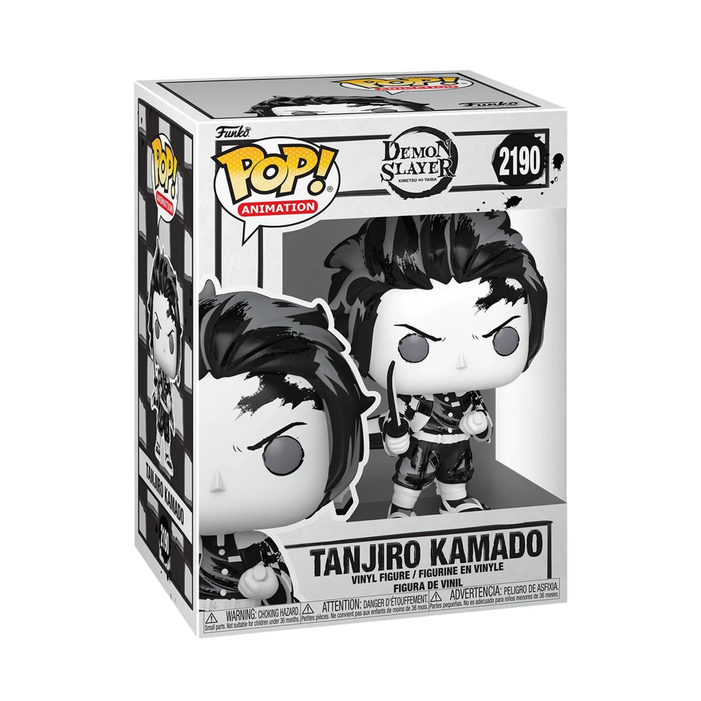 Demon Slayer Tanjiro Kamado Sumi-Ink Funko Pop! Vinyl Figure #2190