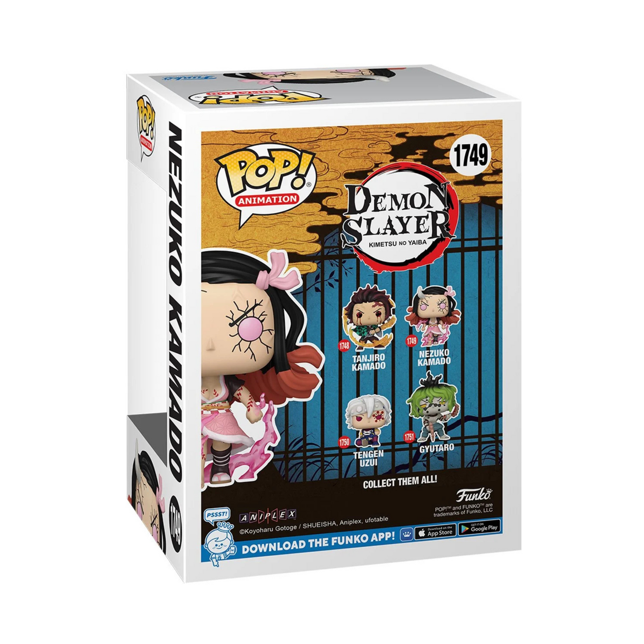Demon Slayer Nezuko Kamado Demon Form Funko Pop! Vinyl Figure #1749