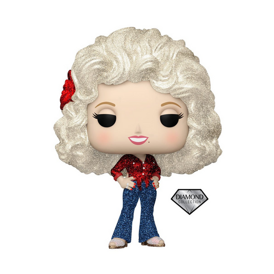 Dolly Parton '77 Tour Diamond Glitter Funko Pop! Exclusive Vinyl Figure #351