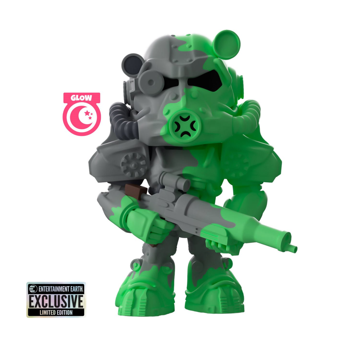 Fallout Collection Yootooz T-60 Power Armor Radioactive Waste Glow-In-The-Dark Vinyl Figure #4