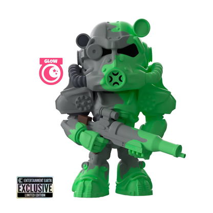 Fallout Collection Yootooz T-60 Power Armor Radioactive Waste Glow-In-The-Dark Vinyl Figure #4