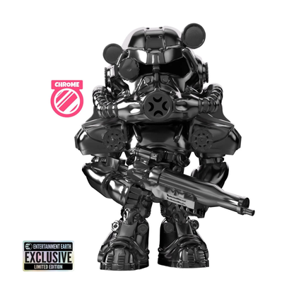 Fallout Collection Youtooz T-60 Power Armor Chrome Variant Vinyl Figure #5