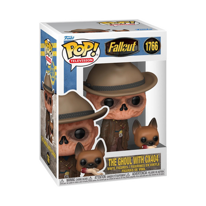 Fallout The Ghoul with CX404 Funko Pop! Vinyl Figure Buddy #1766