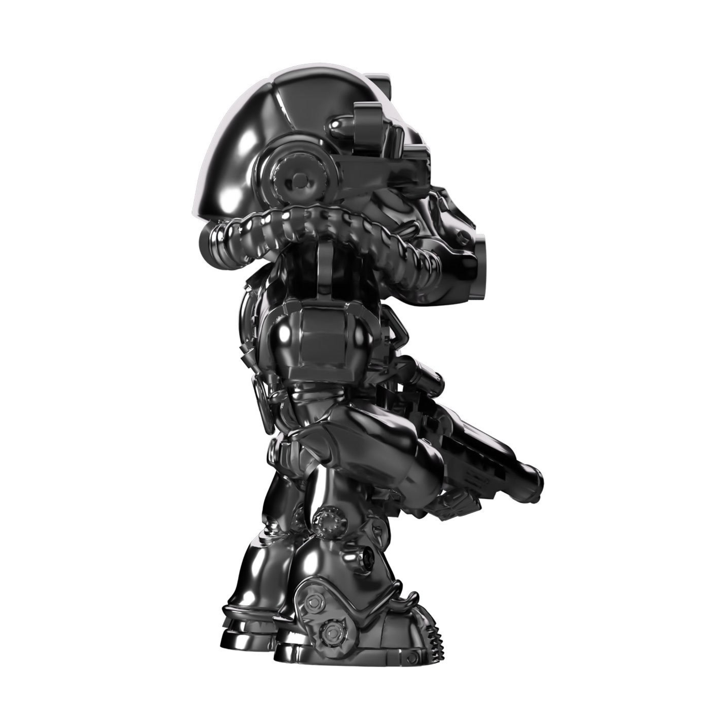 Fallout Collection Youtooz T-60 Power Armor Chrome Variant Vinyl Figure #5