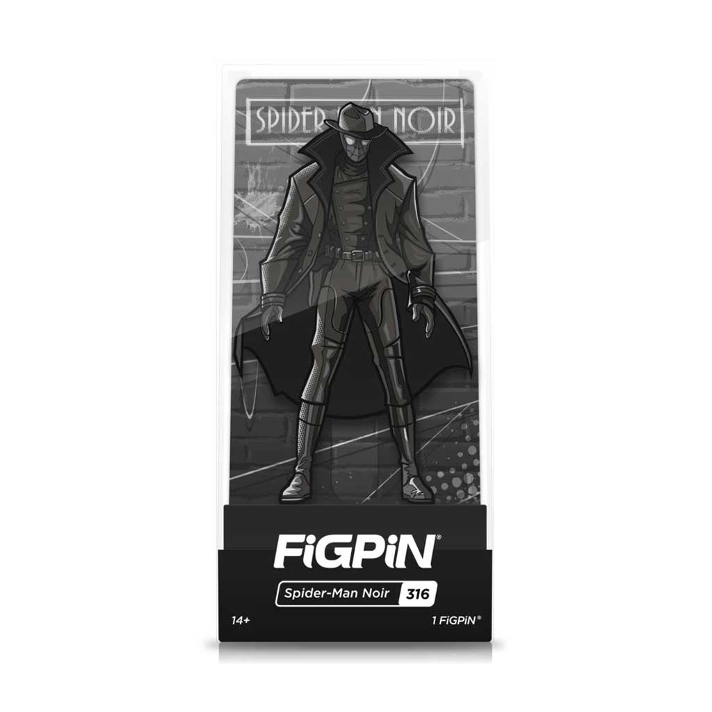 Spider-Man Noir FiGPiN pin