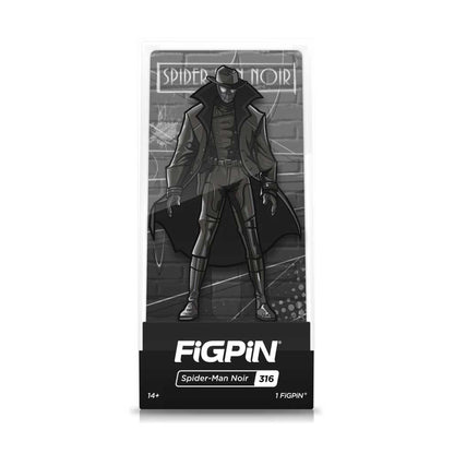 Spider-Man Noir FiGPiN pin