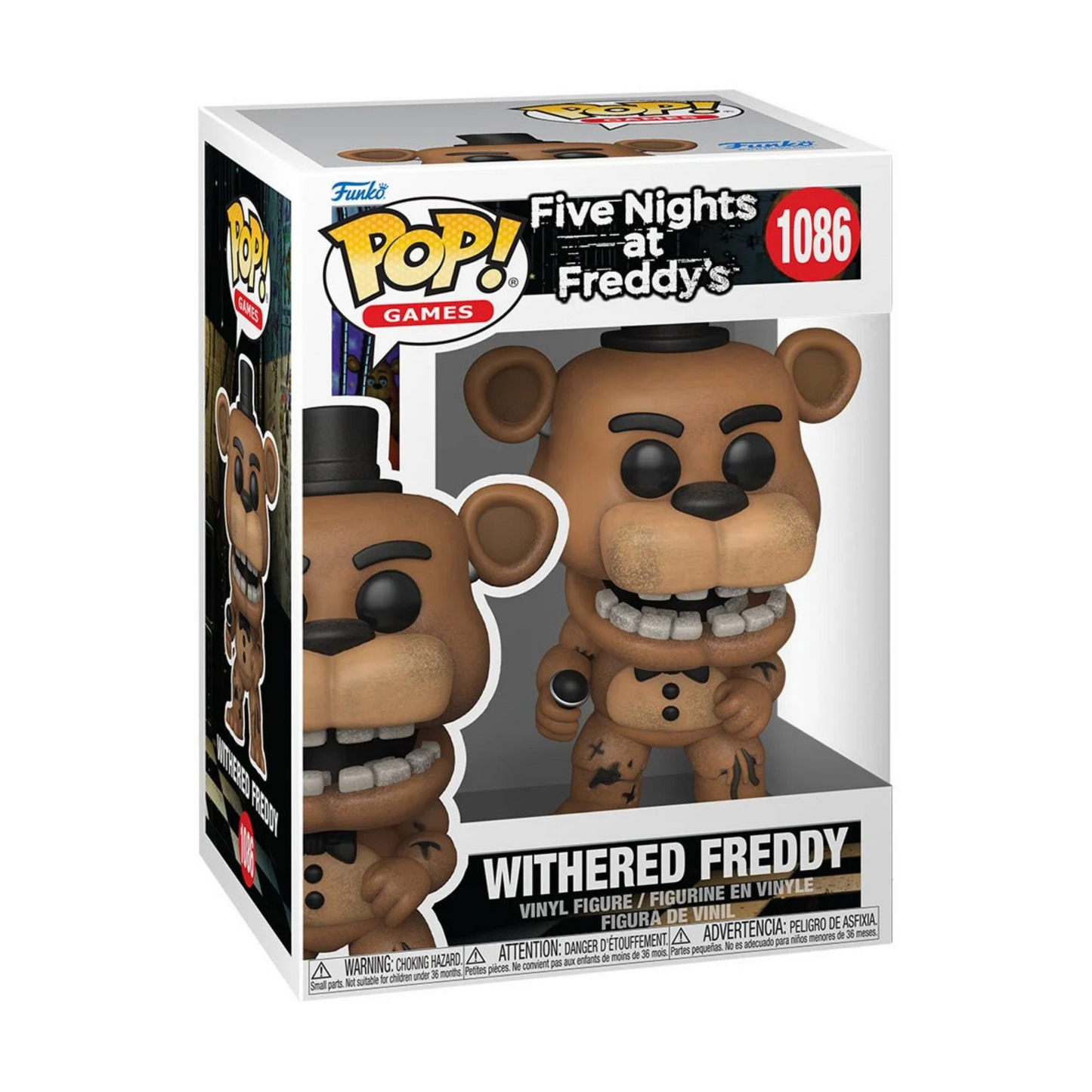 Five Nights at Freddy's Withered Freddy Funko Pop! Vinyl Figure #1086
