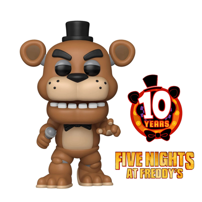 Five Nights at Freddys 10th Anniversary Freddy Fazbear Funko Pop! Vinyl Figure #1060